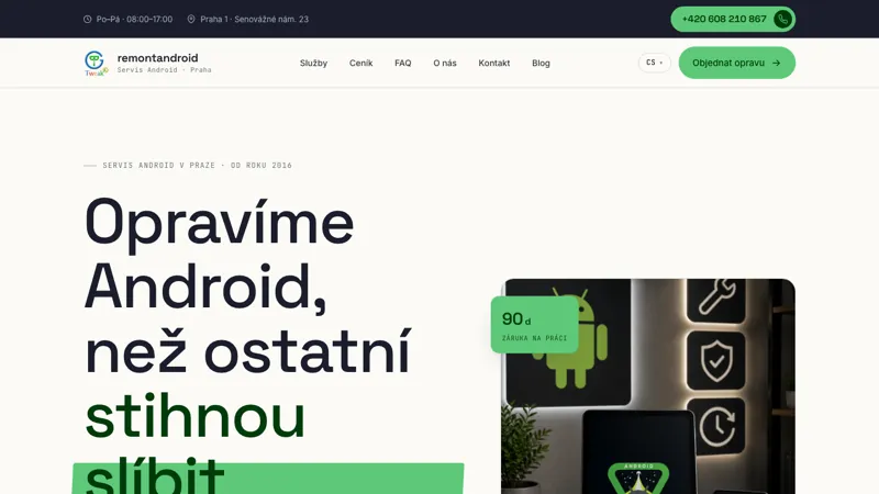 Скриншот remontandroid.cz
